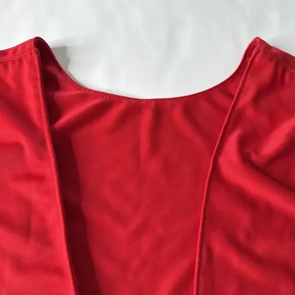 Vtg Polkaholics Red Vest Men Sz M Polka Music Funny Dance Costume Party - Picture 5 of 8